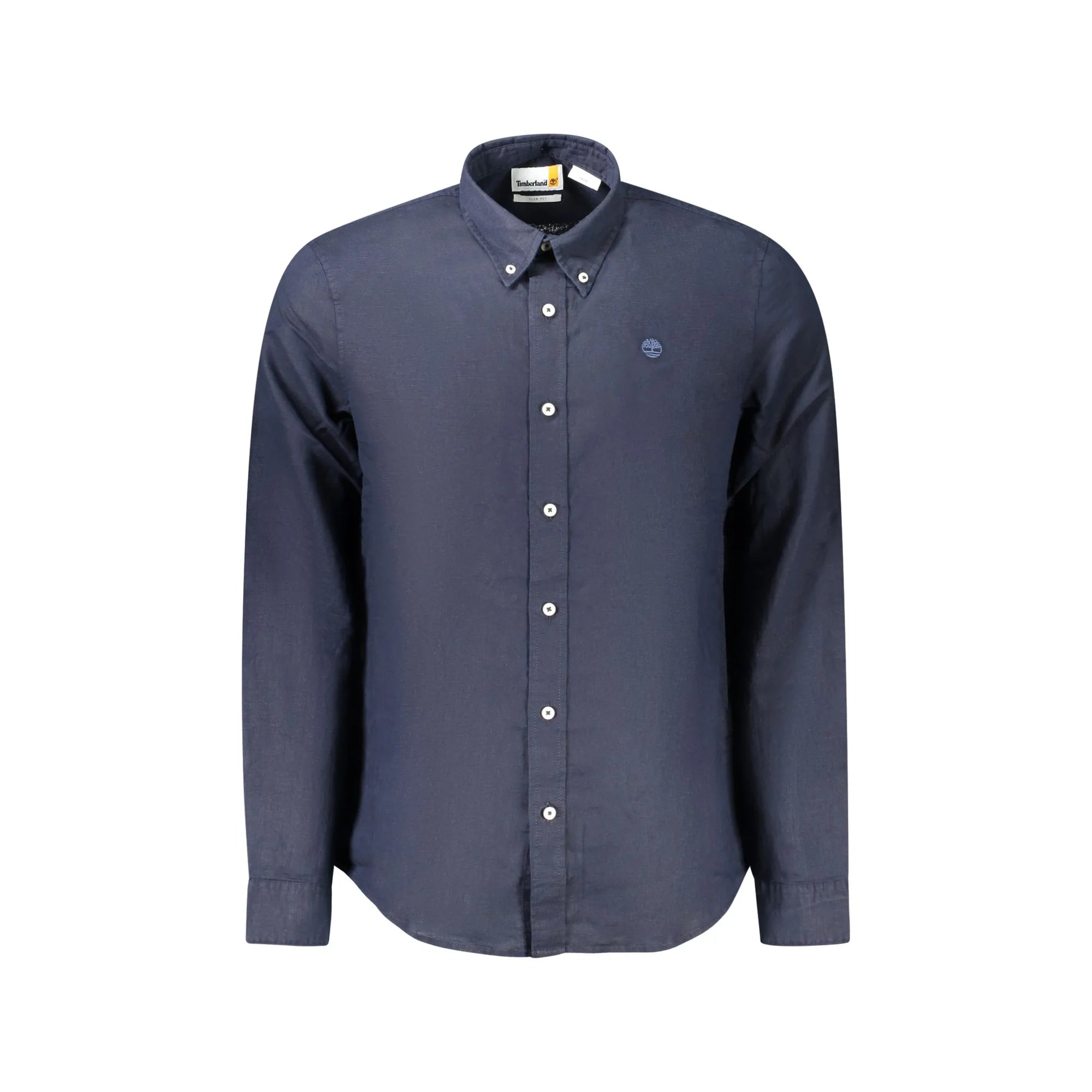 Timberland Camicia Maniche Lunghe Uomo Blu Ricamo Camicie - foto prodotto